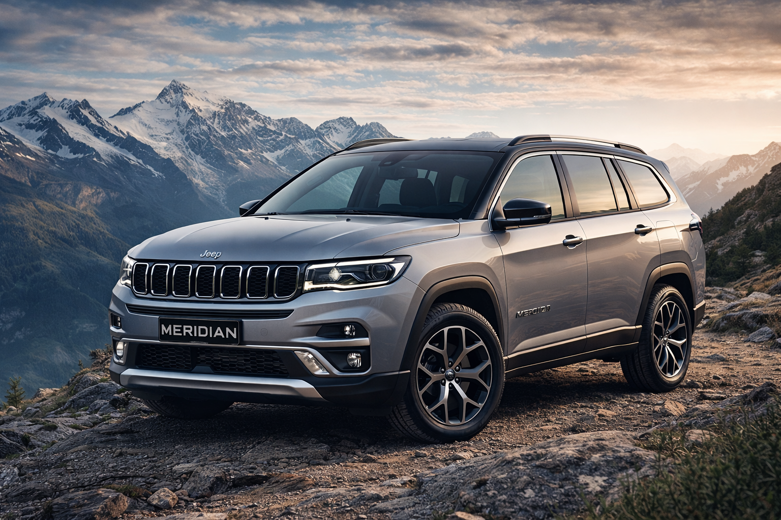 2026 Jeep Meridian Launched With Sliding Middle-Row Seats In India