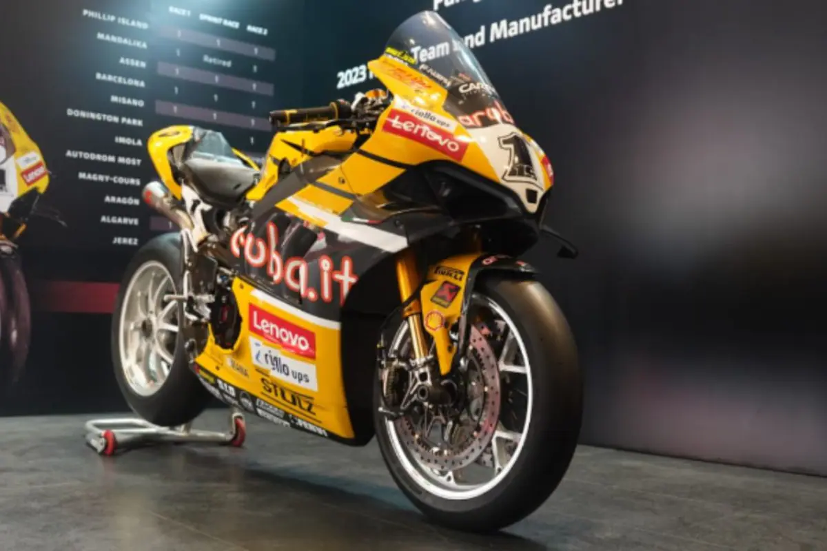 Alvaro Bautista’s Title Winning Panigale V4 R Becomes Part Of Indian Collection