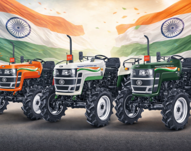 Mahindra Launches Patriotic Tricolour Tractors To Honour Indian Farmers On Republic Day