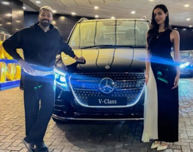 Hardik Pandya Expands Car Collection With Mercedes Benz V Class: Details Inside
