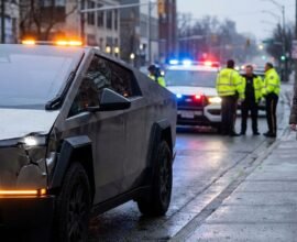 Woman Sues Tesla After Self-Driving Cybertruck Crashes Into Barrier: WATCH