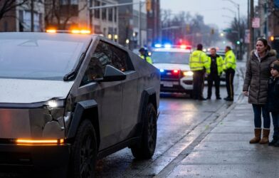 Woman Sues Tesla After Self-Driving Cybertruck Crashes Into Barrier: WATCH