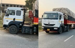 Viral Clip Shows Truck Losing Control After Driver Dozes Off Mid-Drive: WATCH