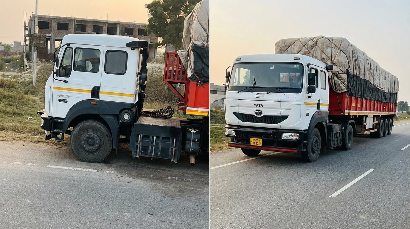 Viral Clip Shows Truck Losing Control After Driver Dozes Off Mid-Drive: WATCH