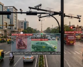 How Uttar Pradesh’s New System Will Auto Detect And Fine Traffic Violations