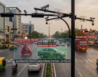 How Uttar Pradesh’s New System Will Auto Detect And Fine Traffic Violations