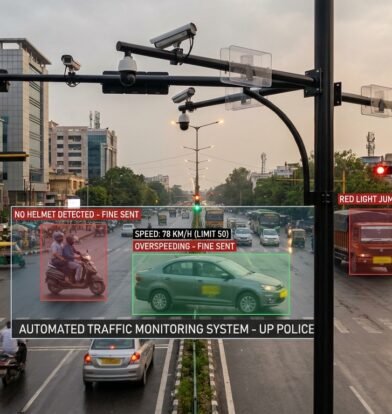 How Uttar Pradesh’s New System Will Auto Detect And Fine Traffic Violations