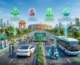 Delhi EV Policy 2026 Announced: Zero Road Tax, EV Subsidies And Petrol Two Wheeler Ban By 2028