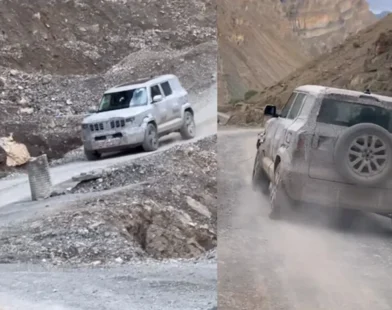 Mahindra Vision S Test Mule Spotted in Spiti: Watch Video