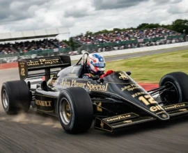 Ollie Bearman Fulfils Dream By Driving Ayrton Senna's 1985 Lotus At Silverstone: WATCH