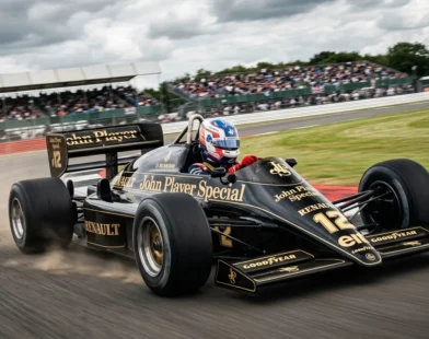 Ollie Bearman Fulfils Dream By Driving Ayrton Senna's 1985 Lotus At Silverstone: WATCH