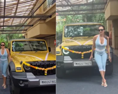 Celebrity Garage Update: Malaika Arora Picks Mahindra Thar Roxx Star Edition | WATCH