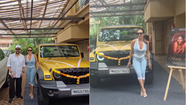 Celebrity Garage Update: Malaika Arora Picks Mahindra Thar Roxx Star Edition | WATCH