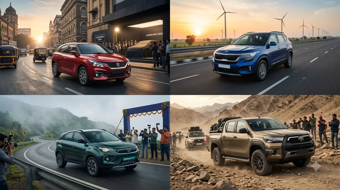 From Hatchbacks To Hilux: 4 Big Upcoming car launches in India 2026 including Hilux and hatchbacks