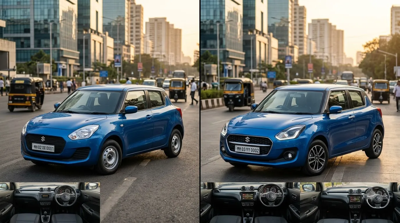 Maruti Suzuki Swift VXi Opt AMT Vs ZXi AMT: Which Variant Is Better?